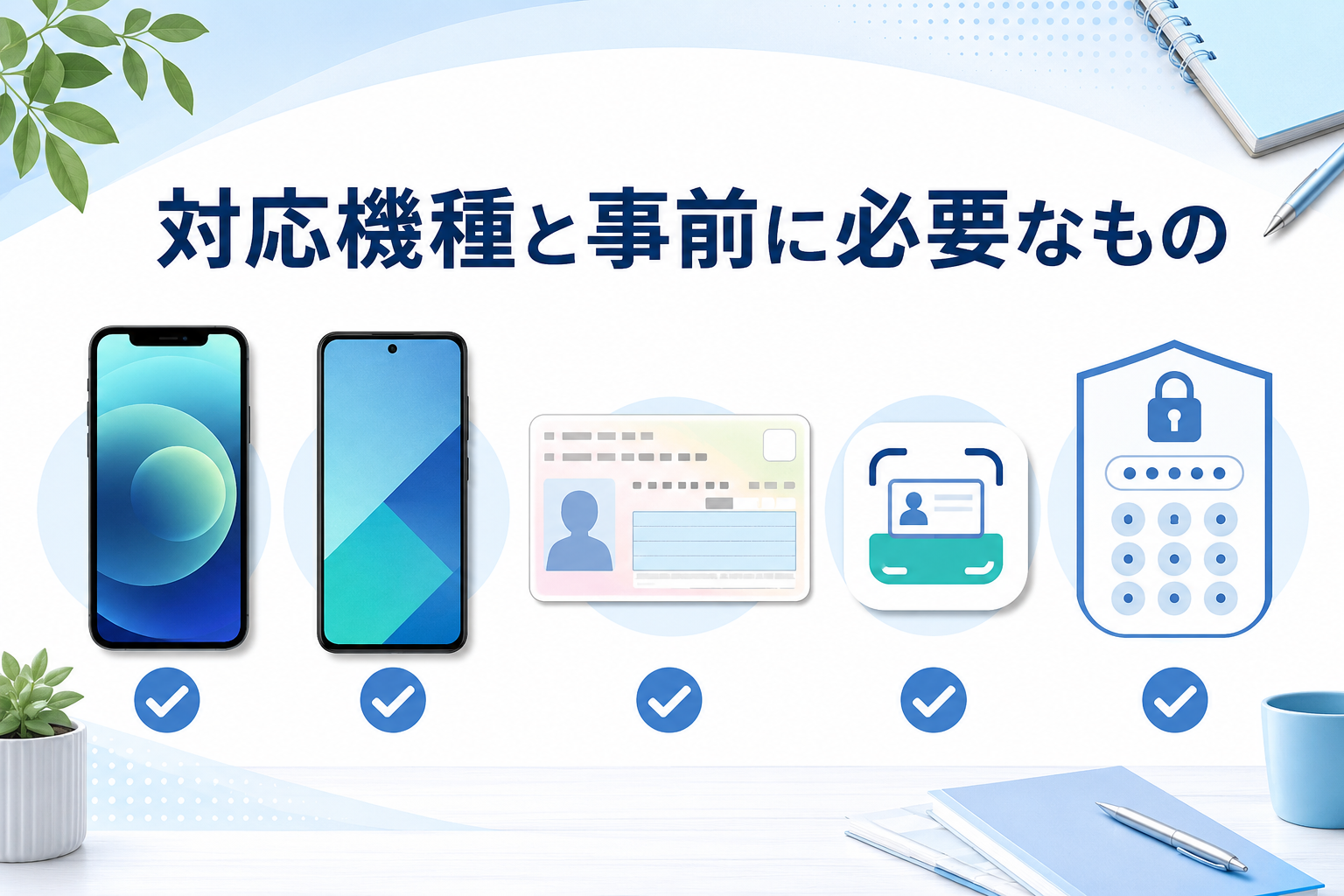 対応機種と事前に必要なもの