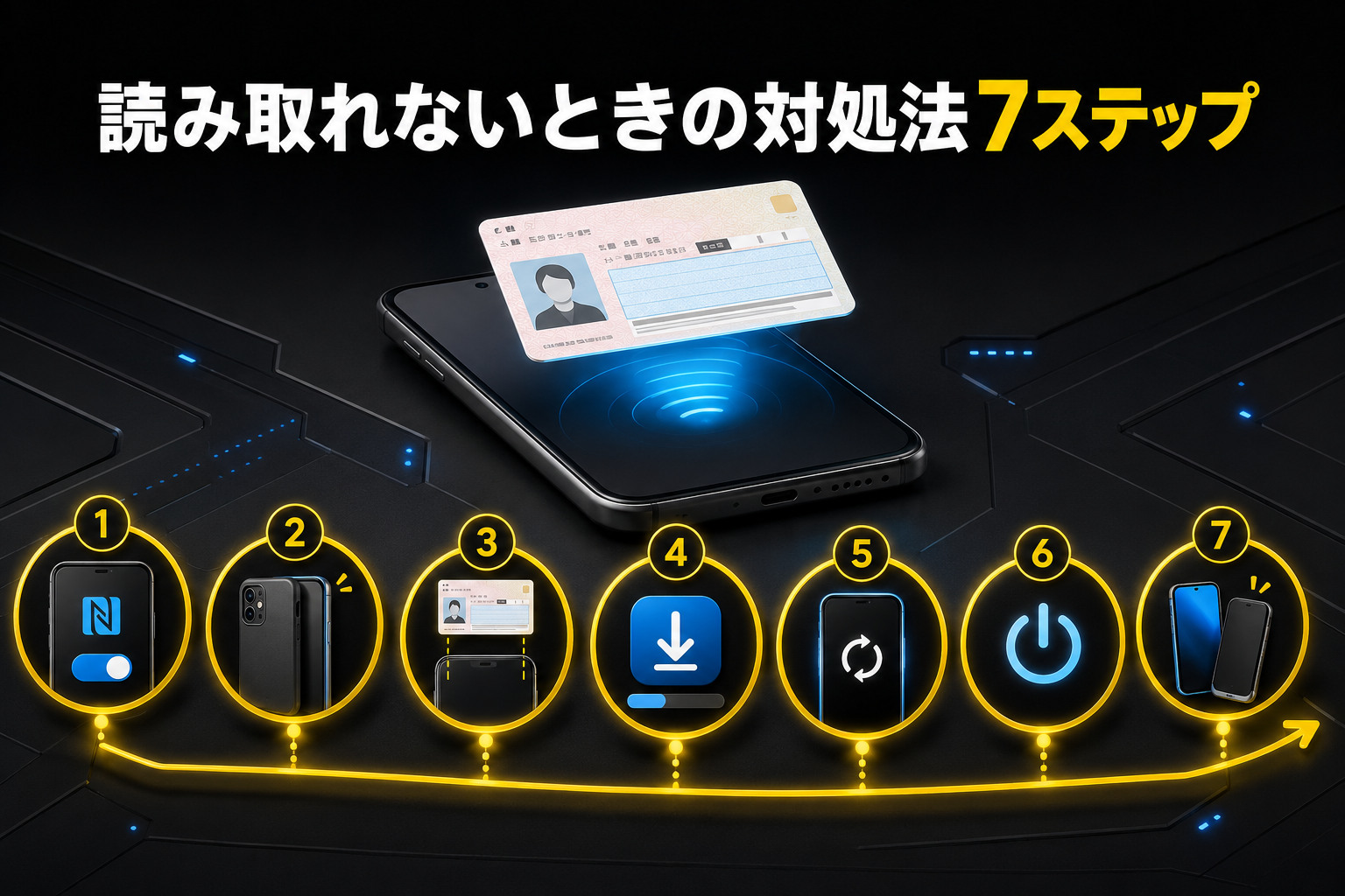 読み取れないときの対処法7ステップ