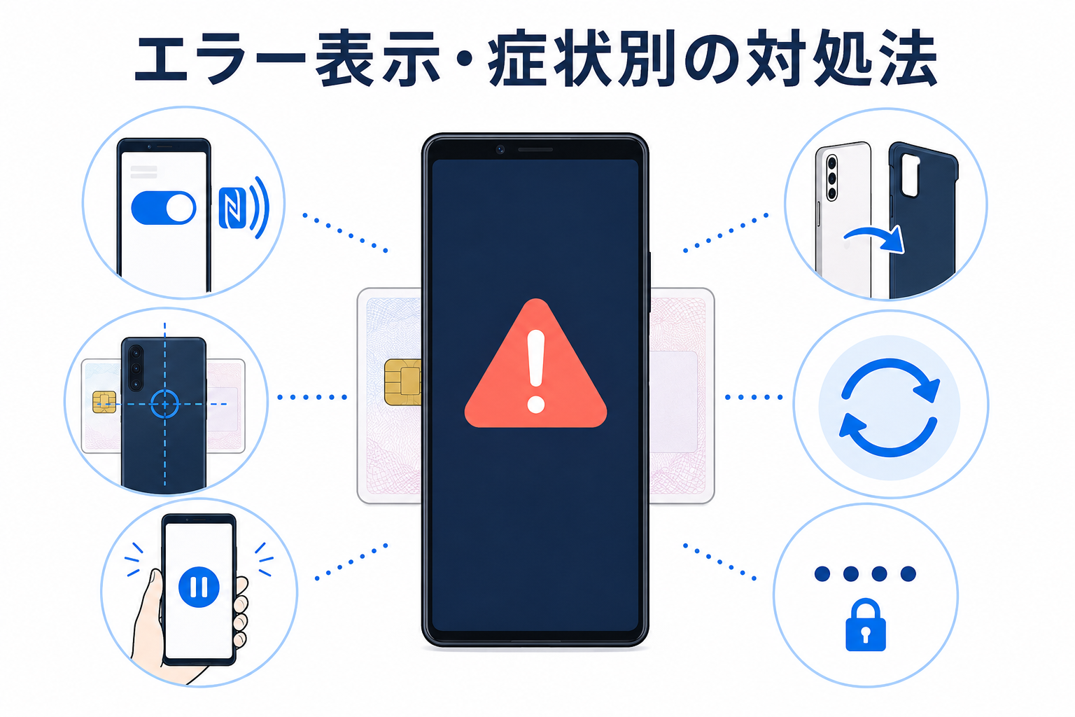 エラー表示・症状別の対処法