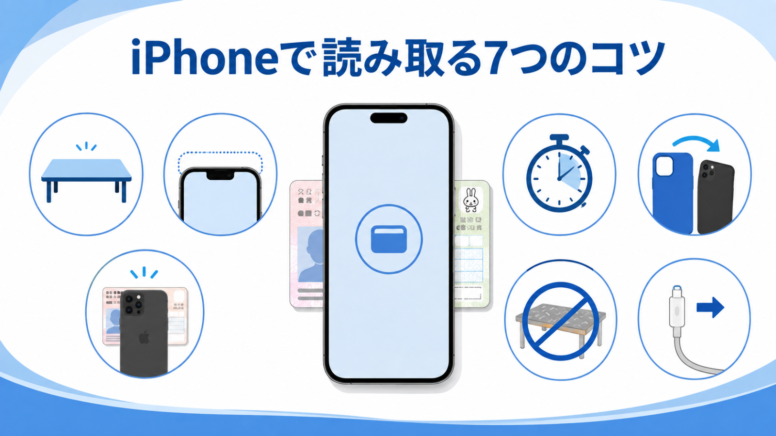 iPhoneで読み取る7つのコツ