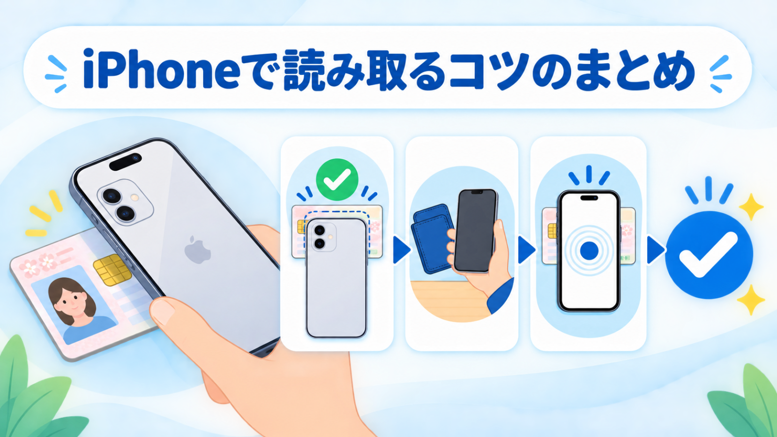 iPhoneで読み取るコツのまとめ